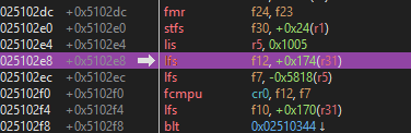 Assembly code